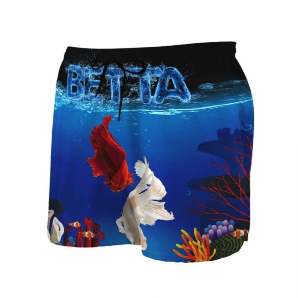 Gearhumans 3D Betta Fish Beach Short ZZ2005212 Men Shorts