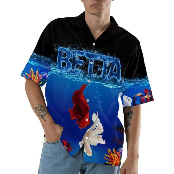 Gearhumans 3D Betta Fish Hawaii Shirt ZZ2005211 Hawai Shirt