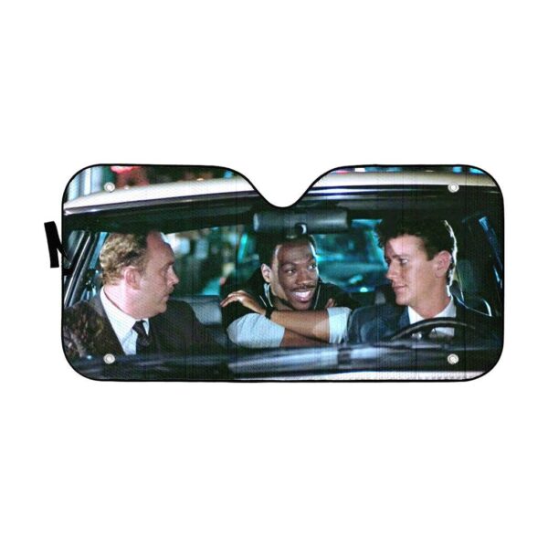 Gearhumans 3D Beverly Hills Cop Custom Auto Car Sunshade GS0405215 Auto Sunshade 57''x27.5'' 