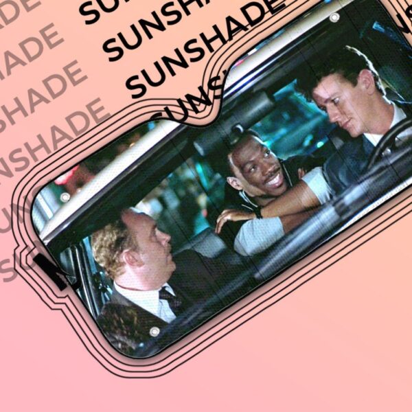 Gearhumans 3D Beverly Hills Cop Custom Auto Car Sunshade GS0405215 Auto Sunshade 