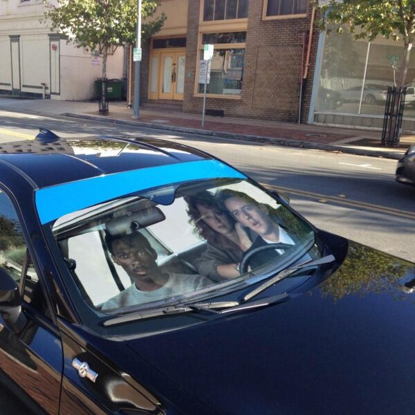 Gearhumans 3D Beverly Hills Cop Custom Auto Car Sunshade GS0405216 Auto Sunshade 