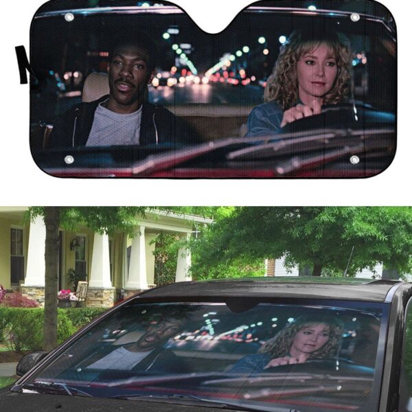 Gearhumans 3D Beverly Hills Cop Custom Auto Car Sunshade GS0405217 Auto Sunshade 
