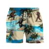 Gearhumans 3D Bigfoot Custom Beach Shorts Swim Trunks GV18083 Men Shorts Men Shorts S