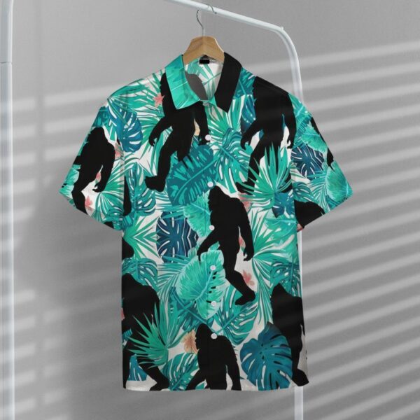 Gearhumans 3D Bigfoot Tropical Hawaii Shirt ZB16036 Hawai Shirt