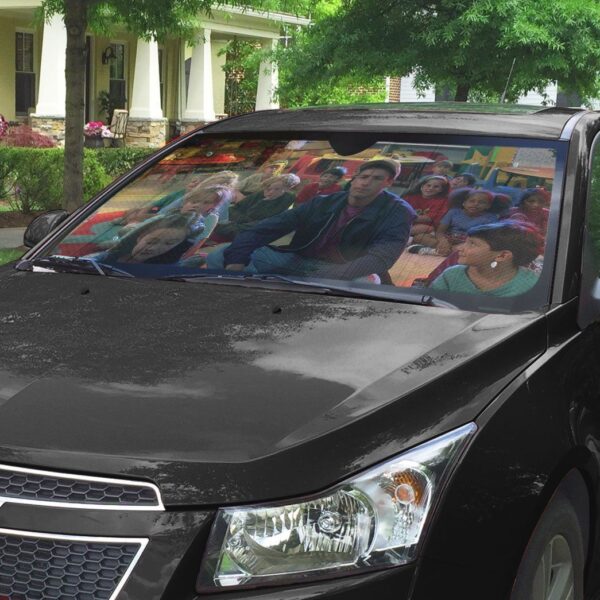 Gearhumans 3D Billy Madison Custom Auto Car Sunshade GS0405212 Auto Sunshade 