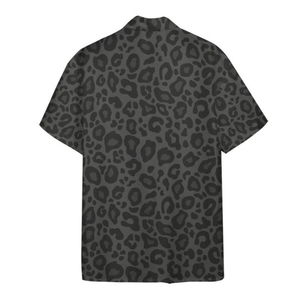 Gearhumans 3D Black Leopard Hawaii Shirt ZK1705218 Hawai Shirt