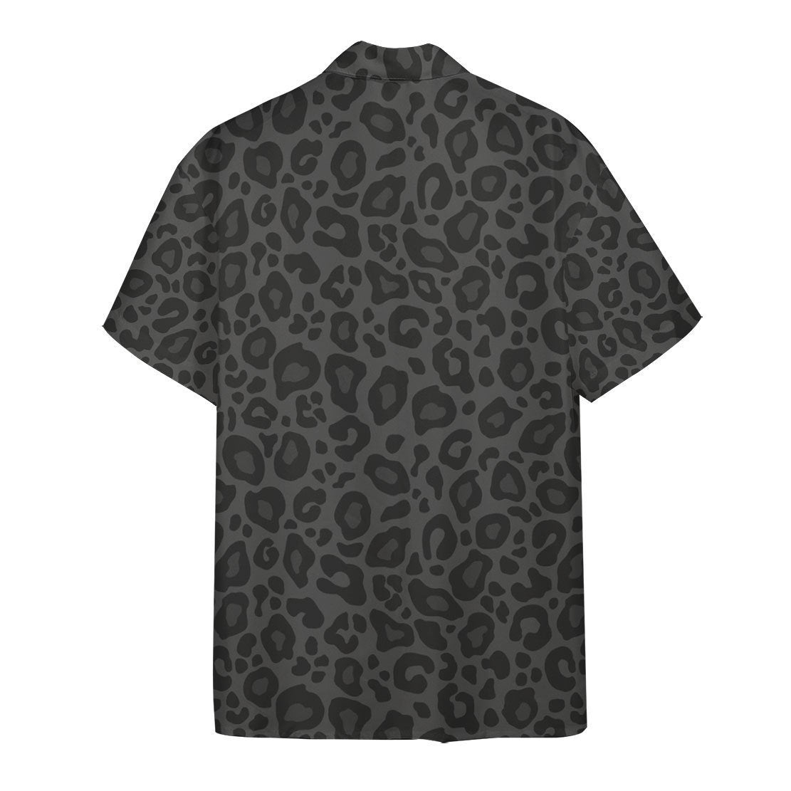 Gearhumans 3D Black Leopard Hawaii Shirt ZK1705218 Hawai Shirt