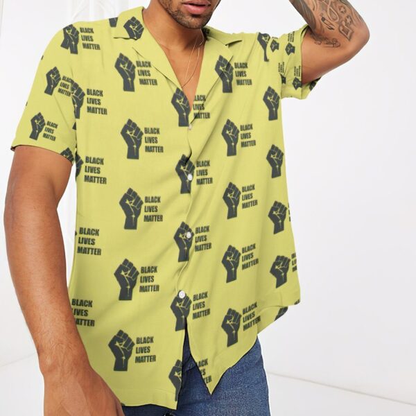 Gearhumans 3D Black Lives Matter Custom Hawaii Shirt GO17052116 Hawai Shirt 