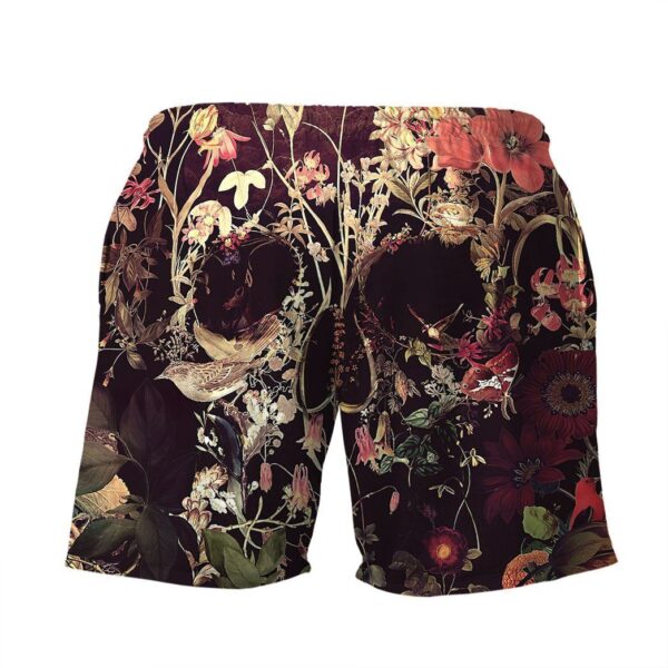 Gearhumans 3D Bloom Skull Custom Hawaii Shirt GS14052133 Hawai Shirt 