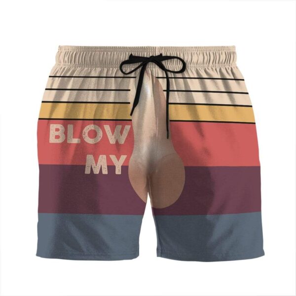 Gearhumans 3D Blow Me Custom Beach Shorts Swim Trunks GN230713 Men Shorts Men Shorts S