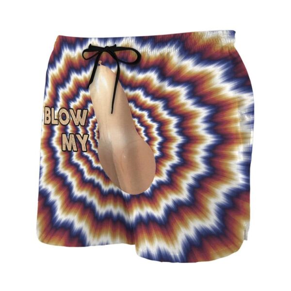 Gearhumans 3D Blow Me Custom Beach Shorts Swim Trunks GN230714 Men Shorts
