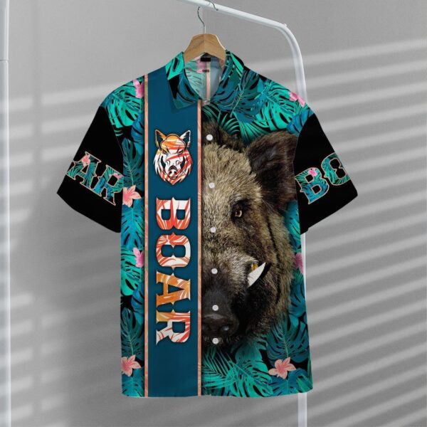 Gearhumans 3D Boar Hawaii Shirt ZZ01042 Hawai Shirt