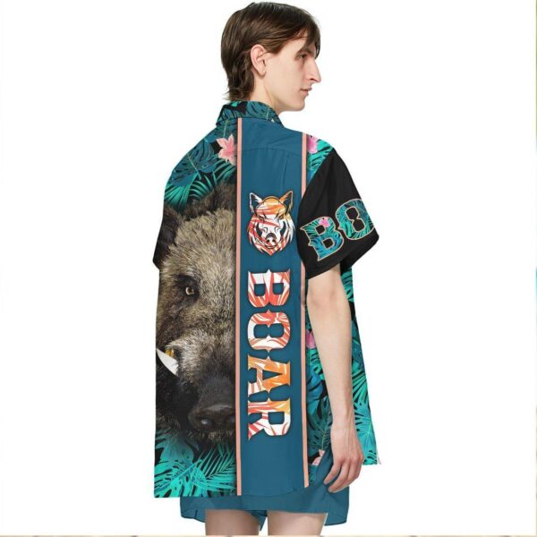 Gearhumans 3D Boar Hawaii Shirt ZZ01042 Hawai Shirt