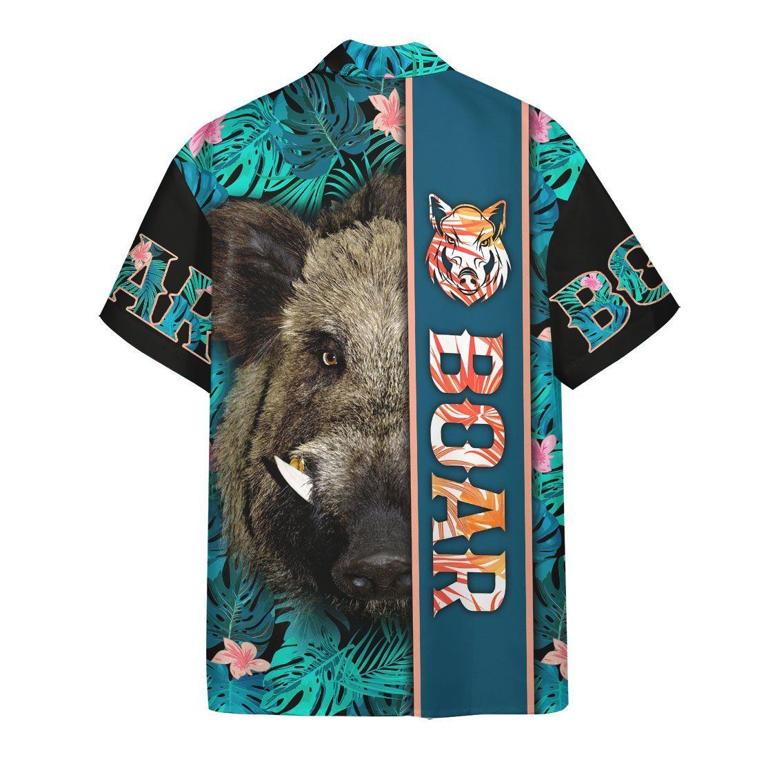 Gearhumans 3D Boar Hawaii Shirt ZZ01042 Hawai Shirt