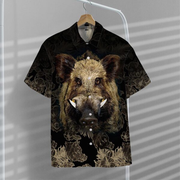 Gearhumans 3D Boar Hawaii shirt ZZ29032 Hawai Shirt 