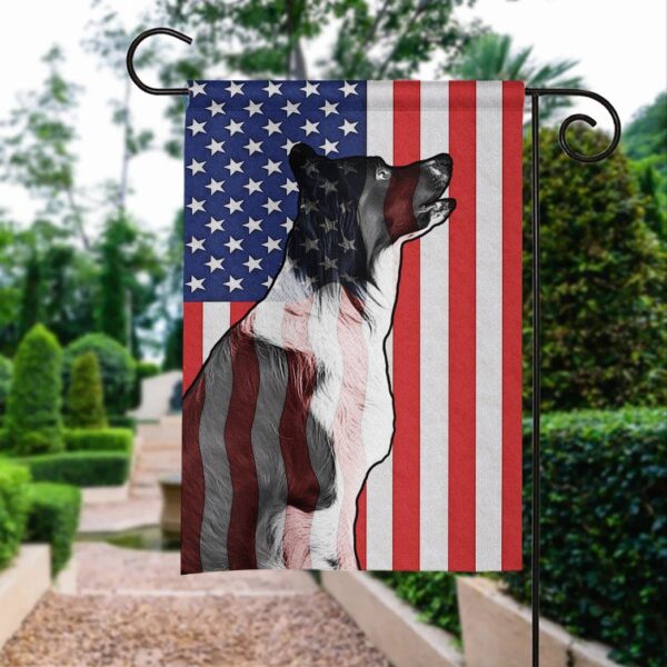 Gearhumans 3D Border Collie Dog Custom House Flag GS2605216 House Flag