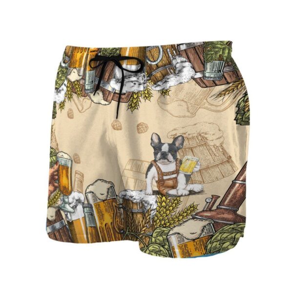 Gearhumans 3D Boston Terrier and Beer Custom Hawaii Shirt GS0807213 Hawai Shirt