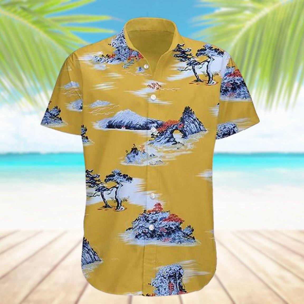 Gearhumans 3D Brad Pitt Cliff Booth In Once Up On A Time In Hollywood Hawaii Shirt ZB250318 Hawai Shirt