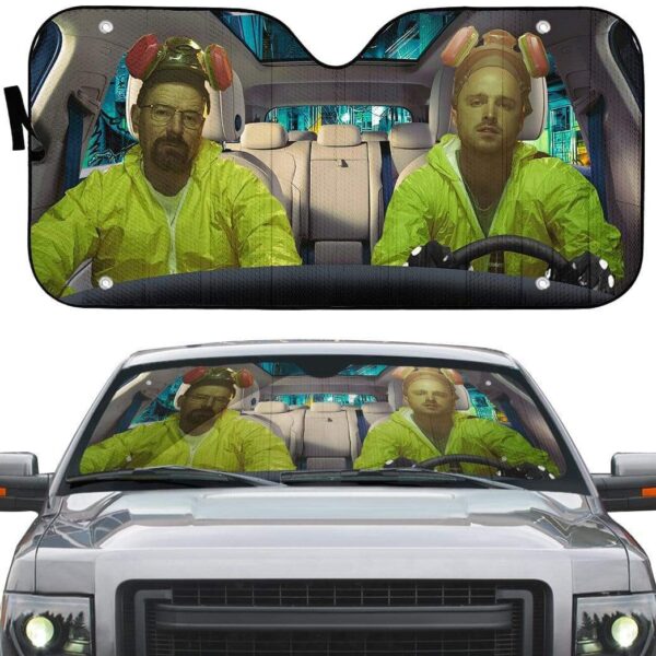 gearhumans 3D Breaking Bad Season Custom Car Auto Sunshade GL270711 Auto Sunshade 
