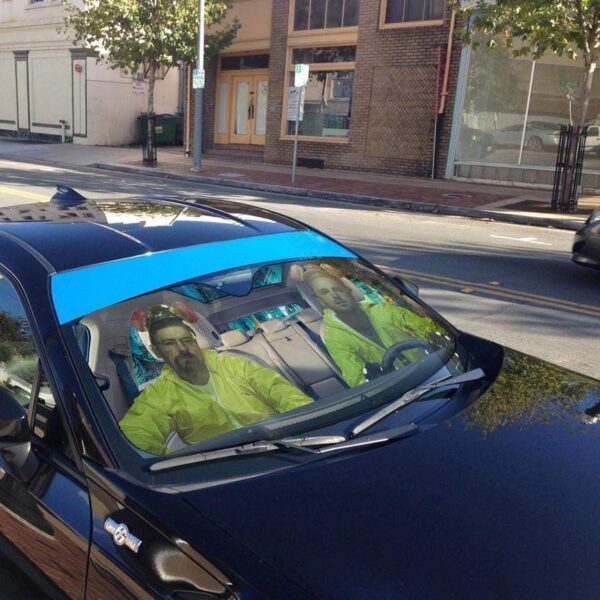 gearhumans 3D Breaking Bad Season Custom Car Auto Sunshade GL270711 Auto Sunshade 
