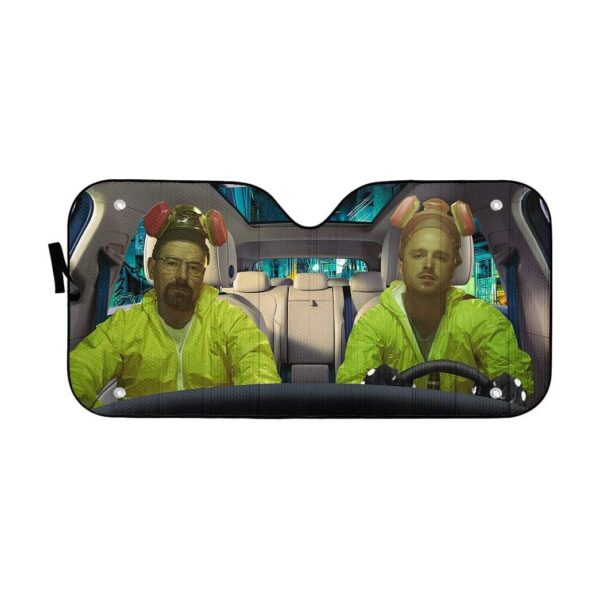 gearhumans 3D Breaking Bad Season Custom Car Auto Sunshade GL270711 Auto Sunshade 57''x27.5'' 