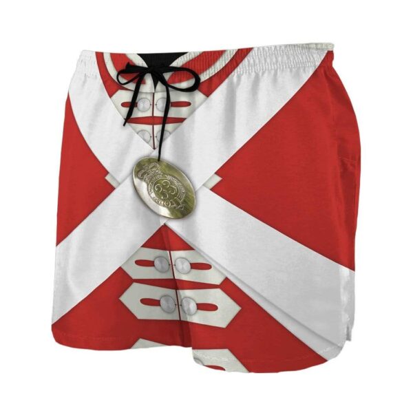 Gearhumans 3D British Army Redcoats Custom Beach Shorts Swim Trunks GV100722 Men Shorts