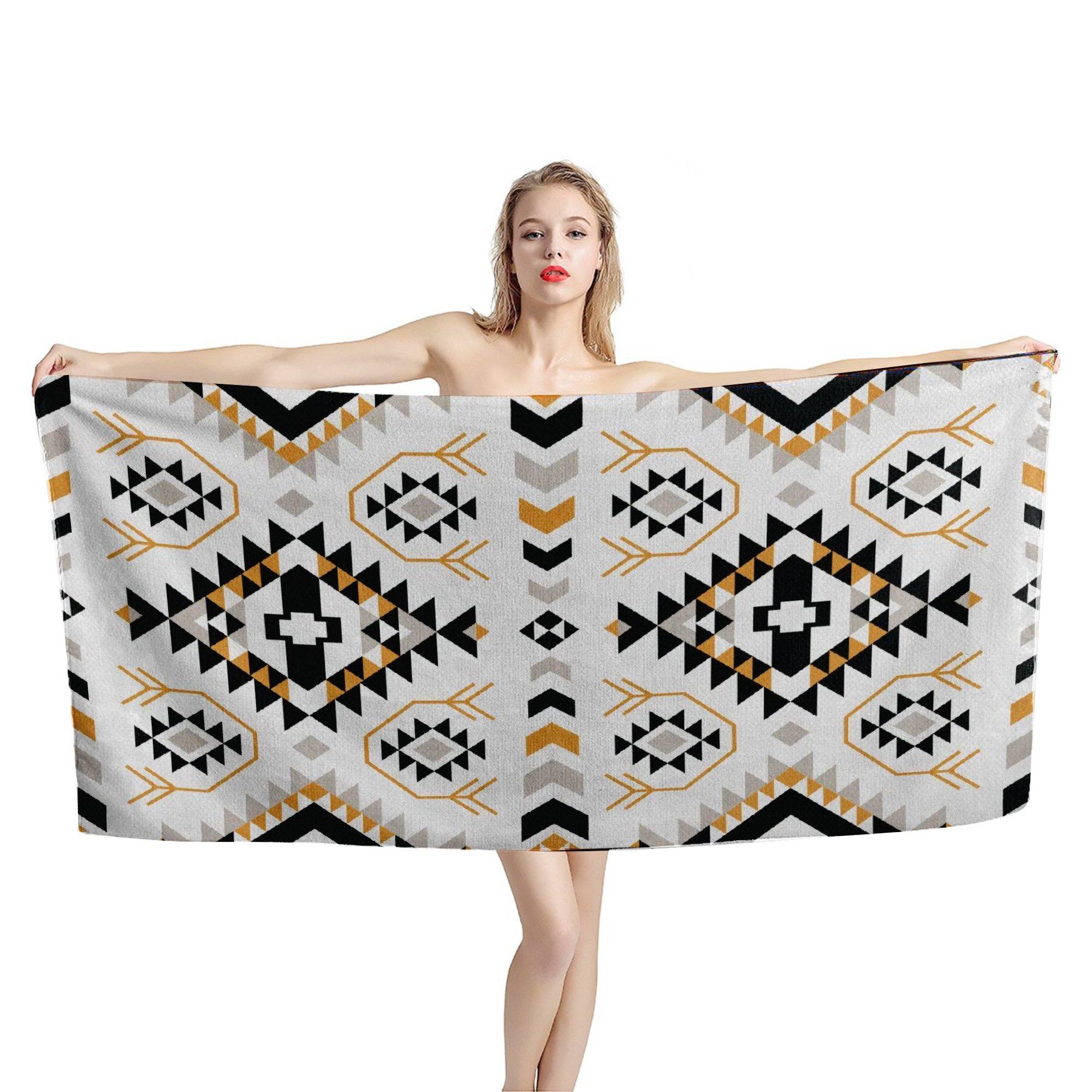 Gearhumans 3D Brocade Beach Towel GJ14052116 Towel