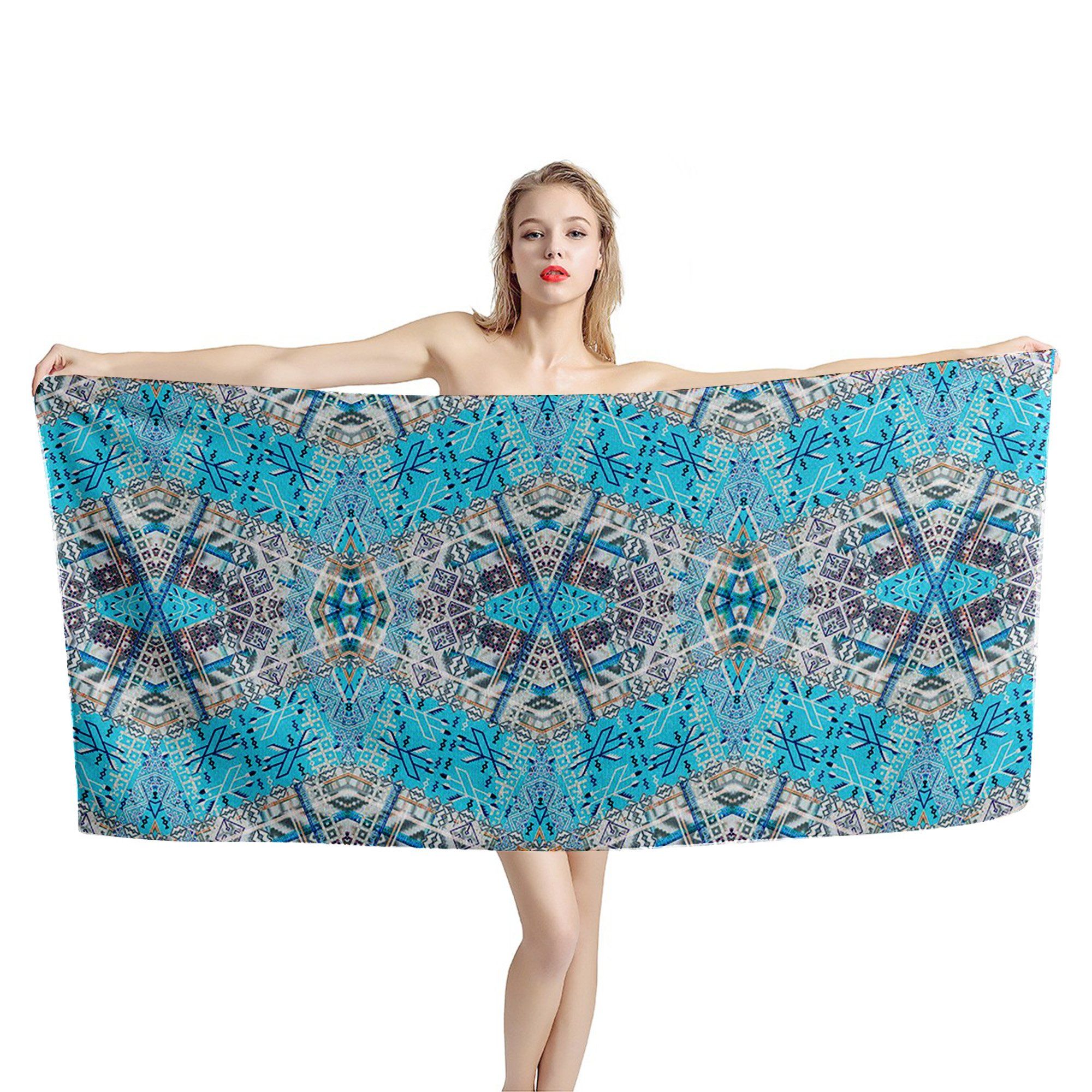 Gearhumans 3D Brocade Beach Towel GJ14052124 Towel