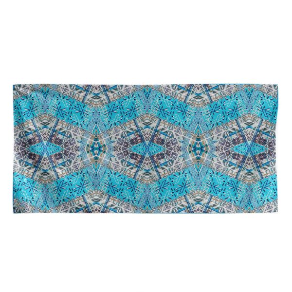 Gearhumans 3D Brocade Beach Towel GJ14052124 Towel Towel 60''x30'' 