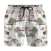 Gearhumans 3D Bulldog Hawaii Beach Retro Custom Summer Beach Shorts Swim Trunks GV22069 Men Shorts Men Shorts S