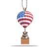 Gearhumans 3D Bulldog In Hot Air Balloon Custom Car Hanging GW2605216 Car Hanging Car Hanging/1 Pack