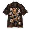 Gearhumans 3D Bulldog Skull Hawaii Shirt ZZ07042 Hawai Shirt Short Sleeve Shirt S 