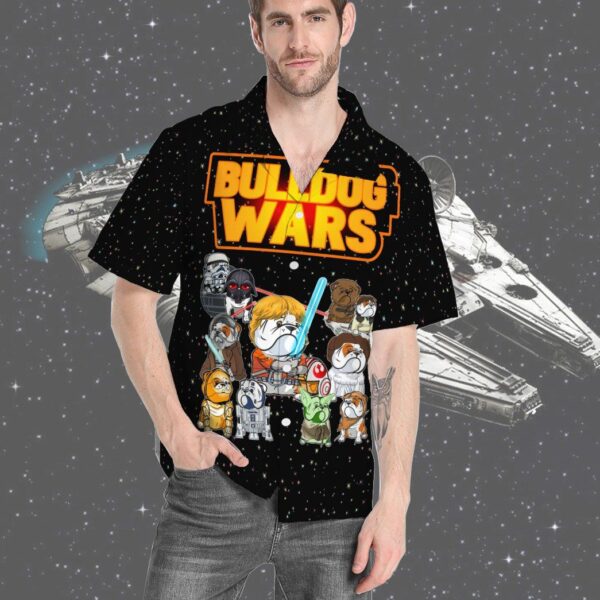 Gearhumans 3D Bulldogs Wars Custom Hawaii Shirt GO06072111 Hawai Shirt 