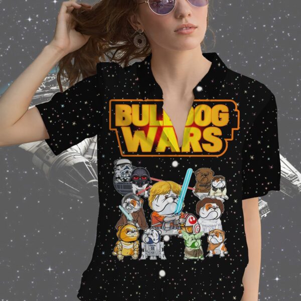 Gearhumans 3D Bulldogs Wars Custom Hawaii Shirt GO06072111 Hawai Shirt 