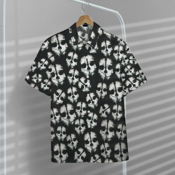Gearhumans 3D Call Of Duty Skulls Custom Hawaii Shirt GO14052120 Hawai Shirt 