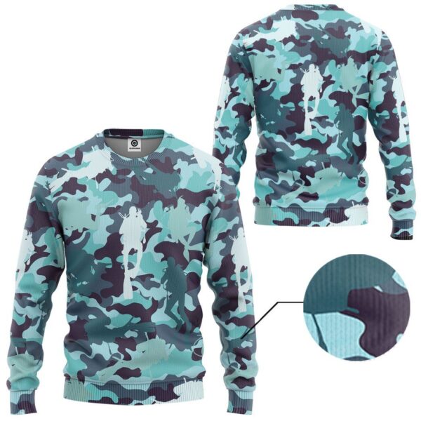Gearhumans 3D Camo Scuba Diving Custom Tshirt Hoodie Apparel GW18052115 3D Apparel 