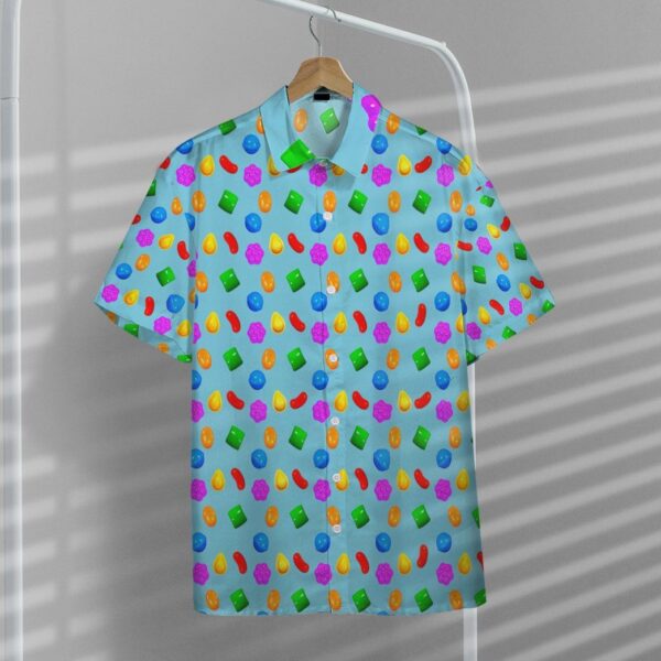 Gearhumans 3D Candy Crush Saga Custom Hawaii Shirt GO14052111 Hawai Shirt