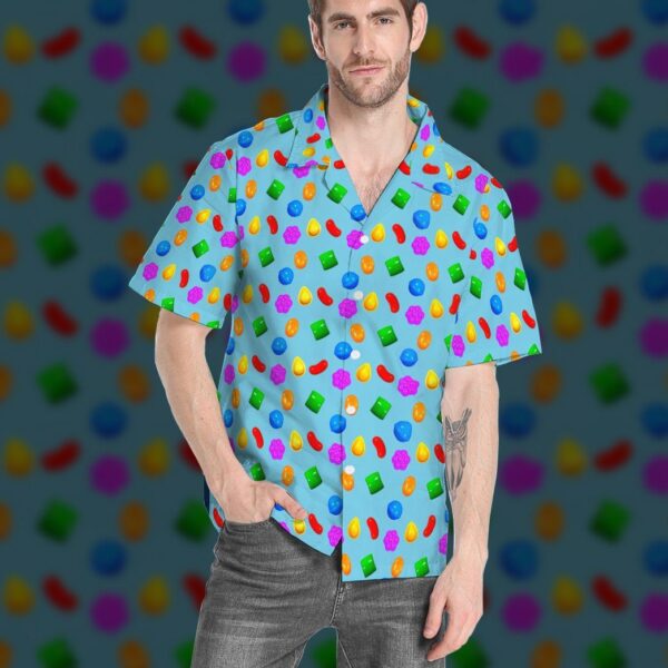 Gearhumans 3D Candy Crush Saga Custom Hawaii Shirt GO14052111 Hawai Shirt