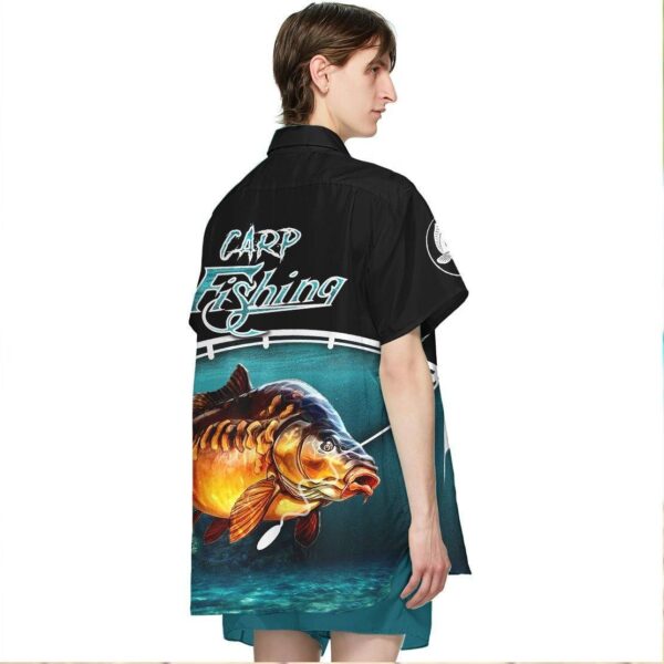 Gearhumans 3D Carp Fishing Hawaii Shirt ZK2604212 Hawai Shirt 