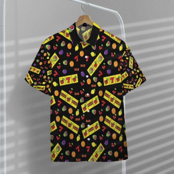 Gearhumans 3D Casino Lucky Slots Custom Hawaii Shirt GO17052111 Hawai Shirt