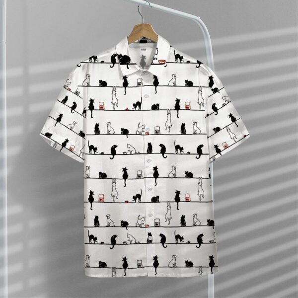 Gearhumans 3D Cat Hawaii Shirt ZZ0505211 Hawai Shirt 