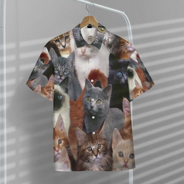 Gearhumans 3D Cats Custom Short Sleeve Shirt GO06052116 Hawai Shirt