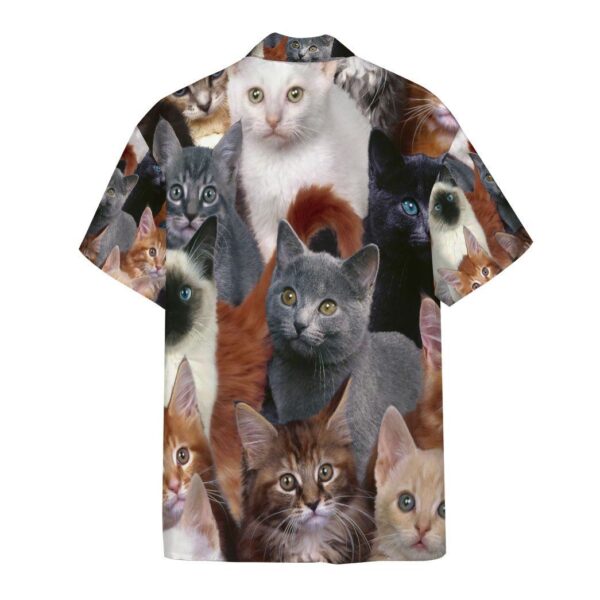 Gearhumans 3D Cats Custom Short Sleeve Shirt GO06052116 Hawai Shirt