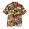 Gearhumans 3D Chainsaw Hawaii Shirt ZZ08043 Hawai Shirt Short Sleeve Shirt S