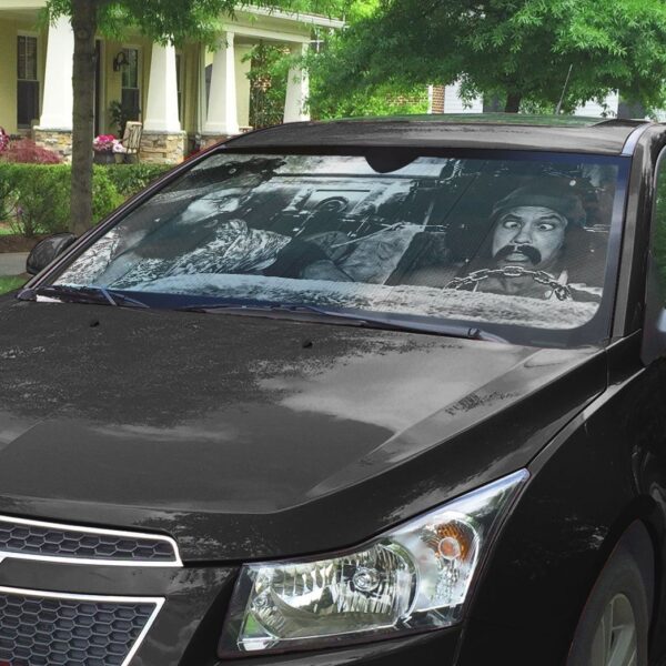 Gearhumans 3D Cheech And Chong Custom Car Auto Sunshade GS29042116 Auto Sunshade 