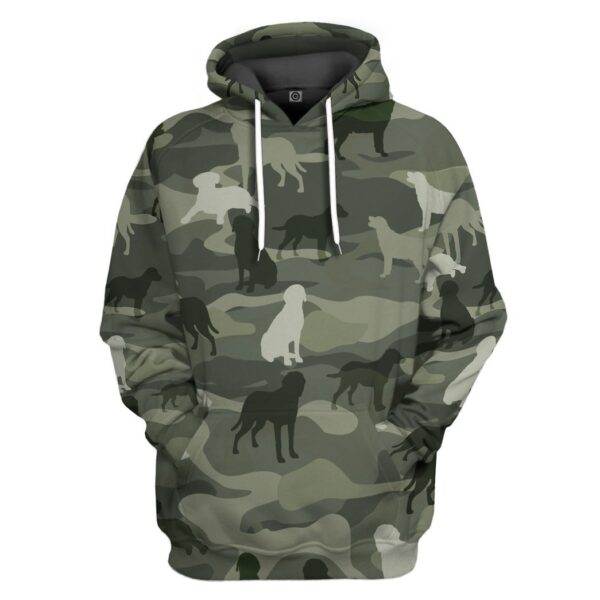 Gearhumans 3D Chesapeake Bay Retriever Camo Custom Tshirt Hoodie Apparel GW01061 3D Apparel Hoodie S 