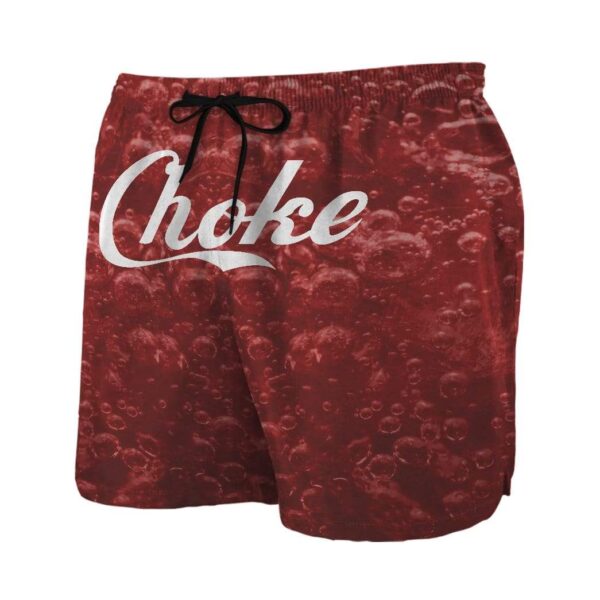 Gearhumans 3D Choke Custom Beach Shorts Swim Trunks GN30065 Men Shorts 