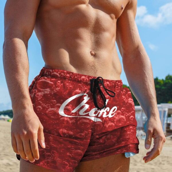 Gearhumans 3D Choke Custom Beach Shorts Swim Trunks GN30065 Men Shorts 