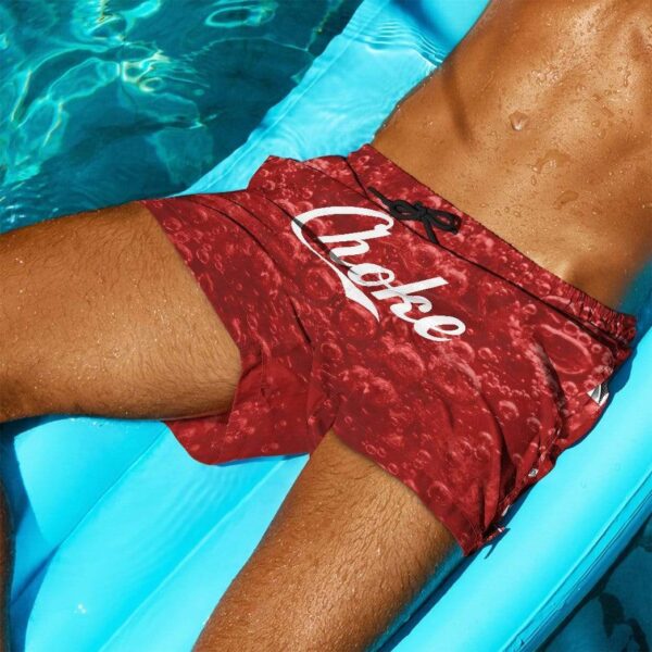 Gearhumans 3D Choke Custom Beach Shorts Swim Trunks GN30065 Men Shorts 