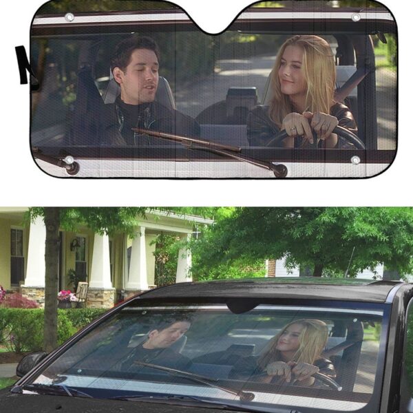 Gearhumans 3D Clueless Car Auto Sunshade GS2804212 Auto Sunshade